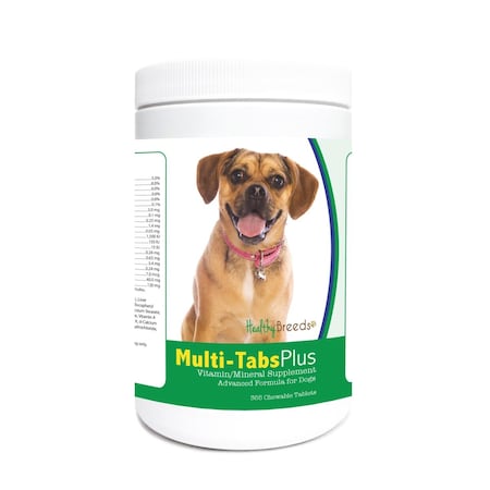 Healthy Breeds Puggle Multi-Tabs Plus Chewable Tablets, 365PK 840235124250